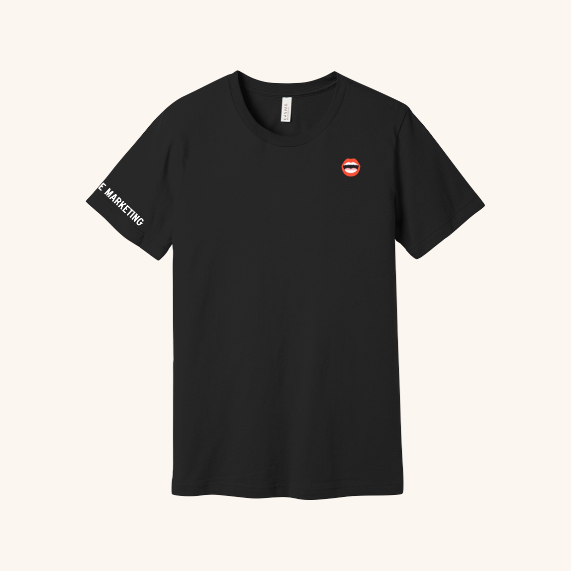 Bella+Canvas® Unisex Jersey Short Sleeve Black T-shirt