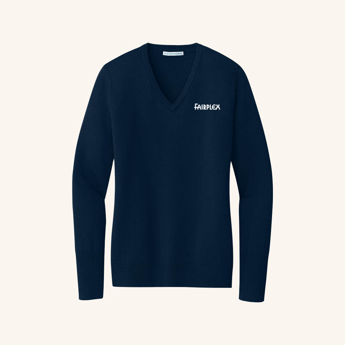 Fairplex Port Authority® Easy Care V-Neck Sweater