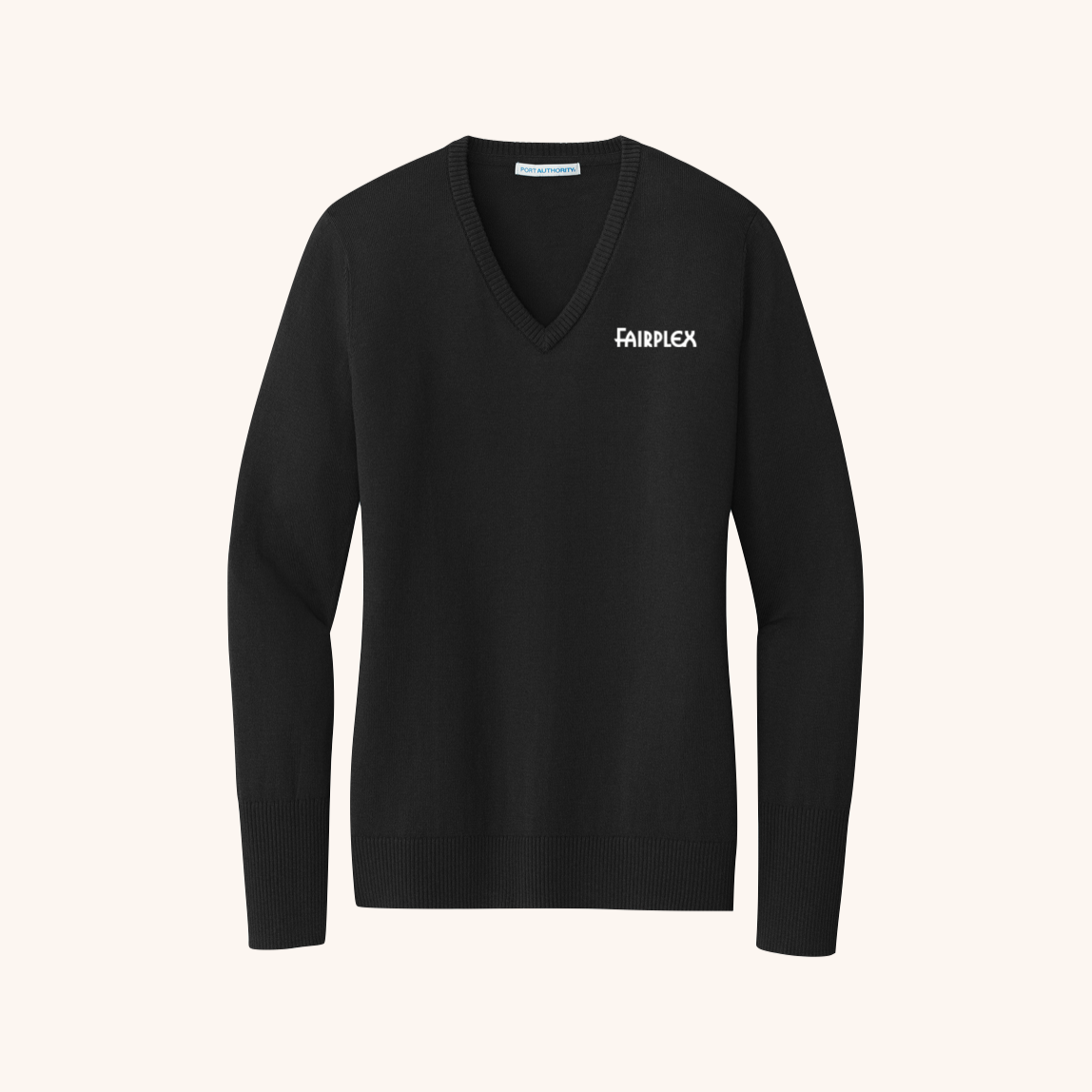 Fairplex Port Authority® Easy Care V-Neck Sweater
