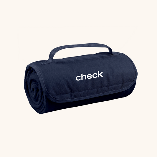 Check Anniversary Picnic Blanket