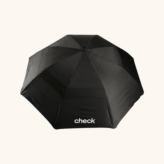 Check Anniversary Umbrella
