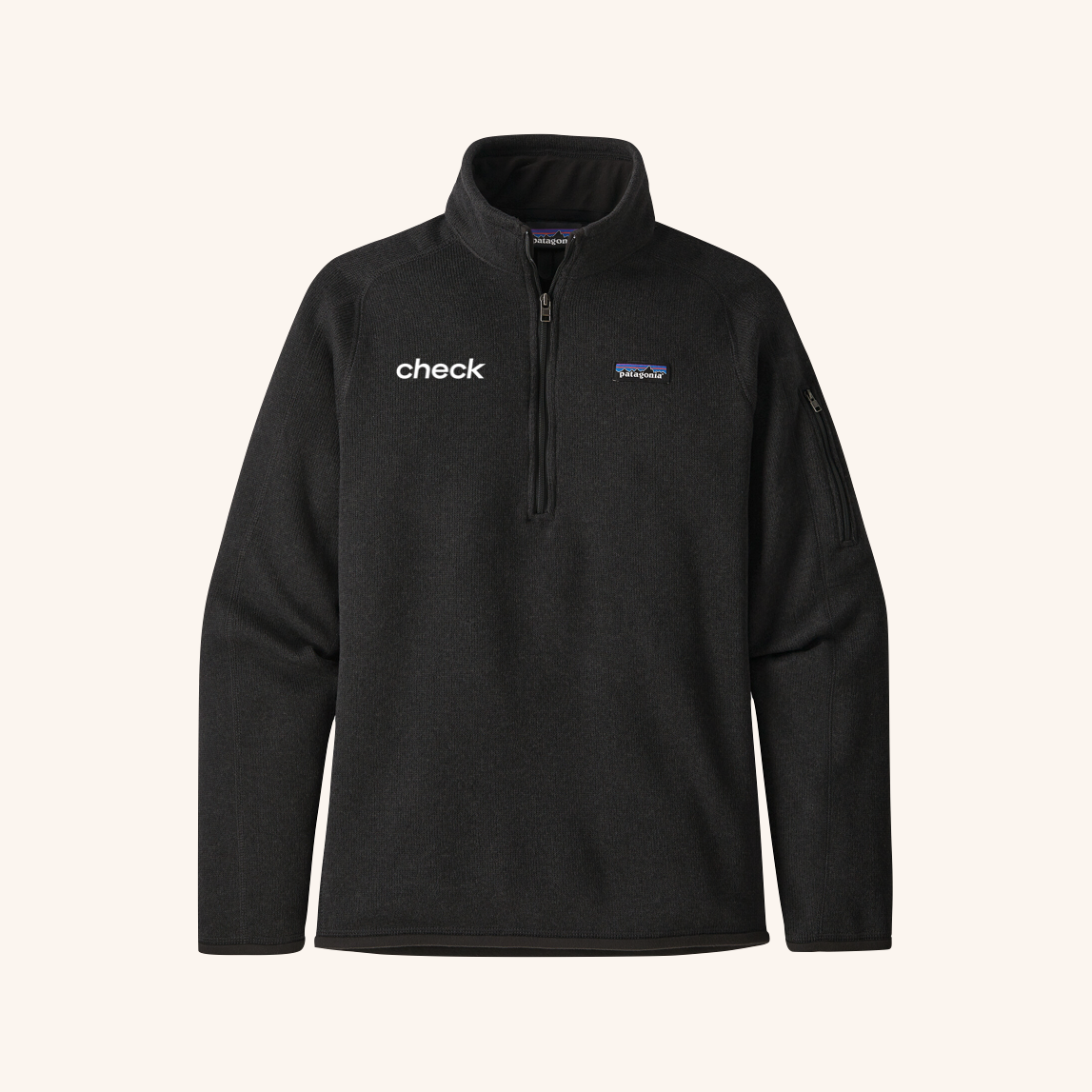 Check Anniversary Patagonia Better Sweater Quarter-Zip