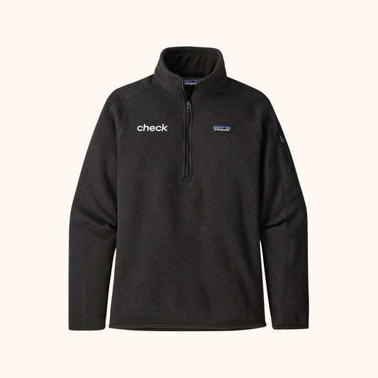 Check Anniversary Patagonia Better Sweater Quarter-Zip