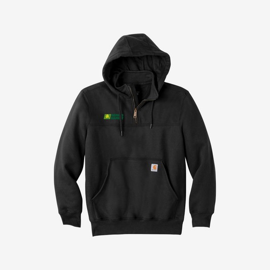 Bering Marine Carhartt ® Rain Defender ® Paxton Heavyweight Hooded Zip Mock Sweatshirt