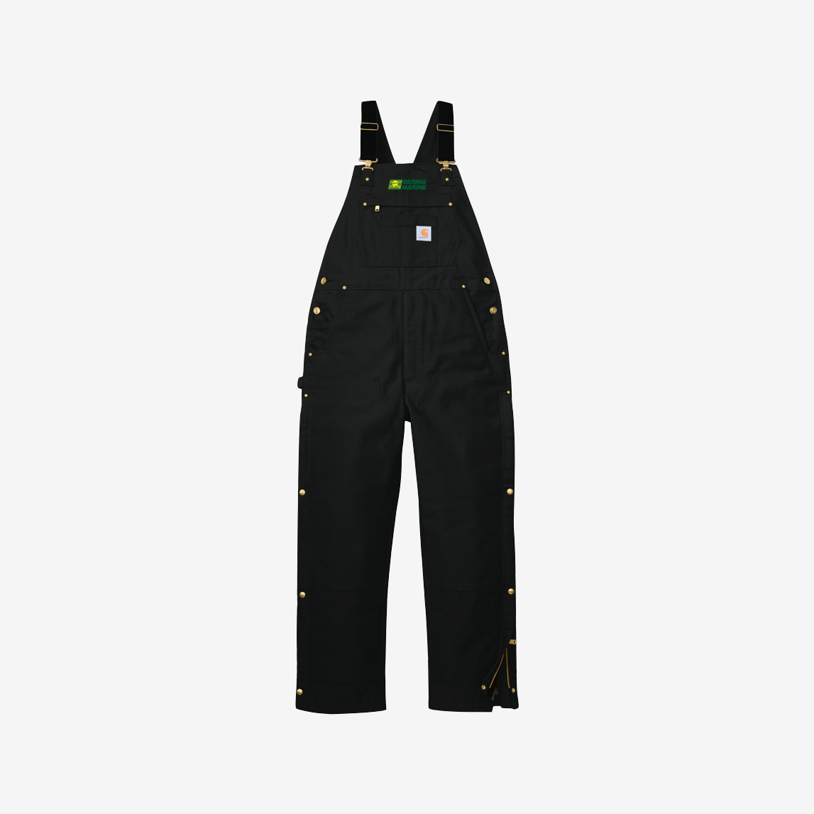 Bering Marine Carhartt® Firm Duck Insulated Bib Overalls