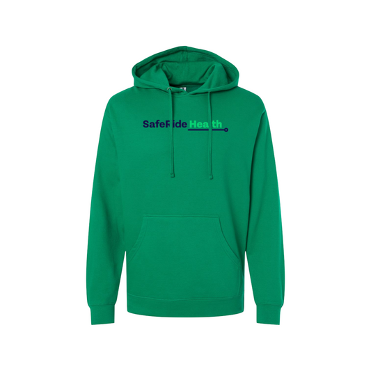 SafeRide Health Green Sweatshirt
