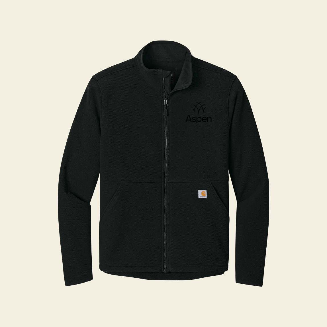Aspen Group Carhartt® Textured Full-Zip Fleece Jacket
