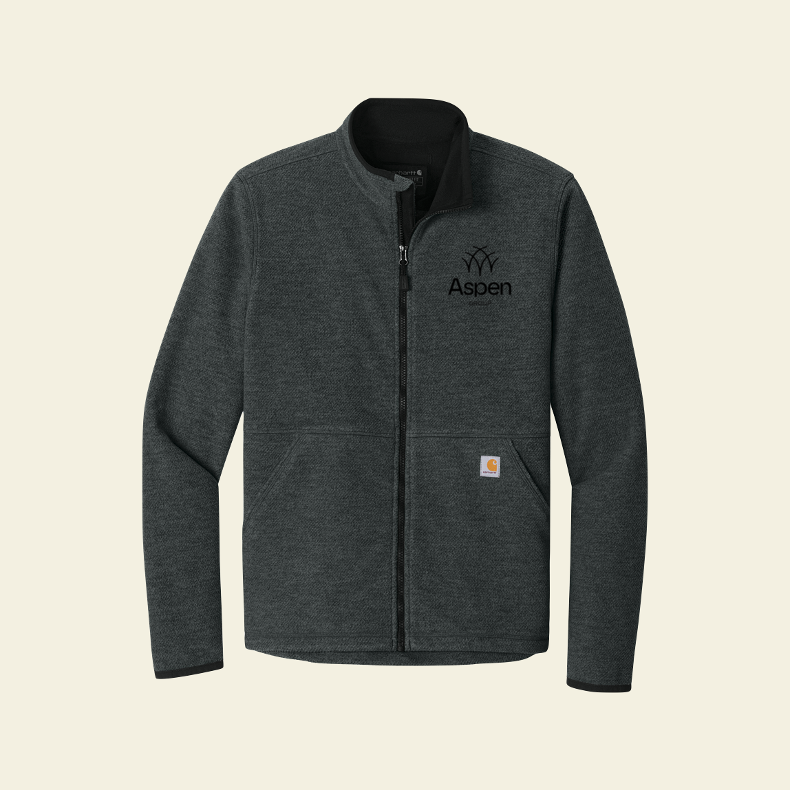 Aspen Group Carhartt® Textured Full-Zip Fleece Jacket