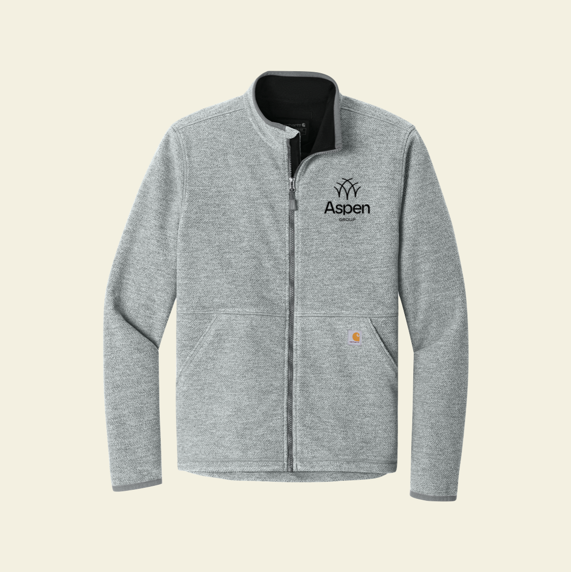 Aspen Group Carhartt® Textured Full-Zip Fleece Jacket