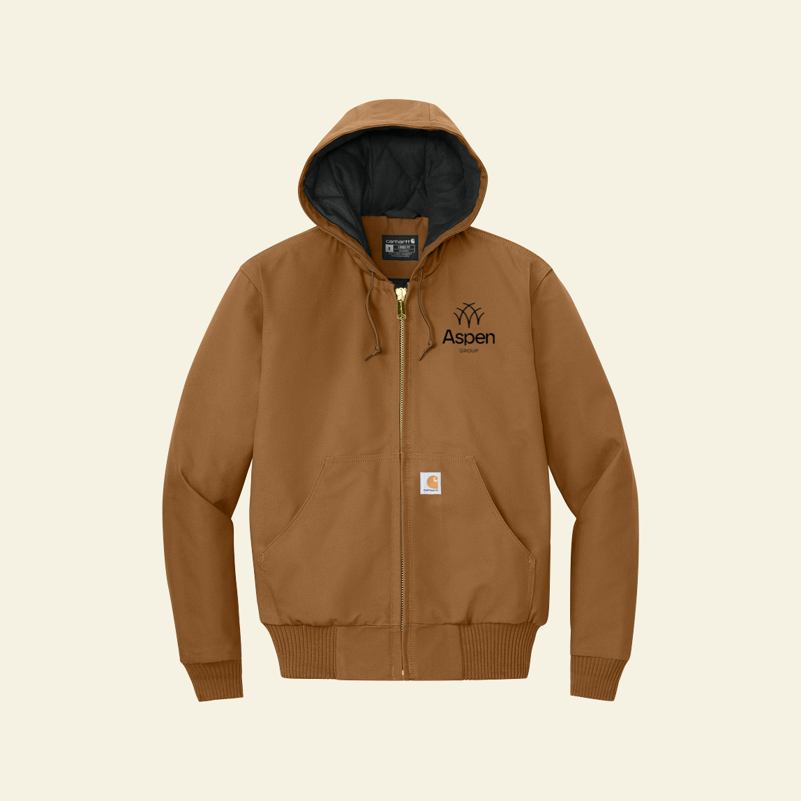 Aspen Group Carhartt® Quilted-Flannel-Lined Duck Active Jac