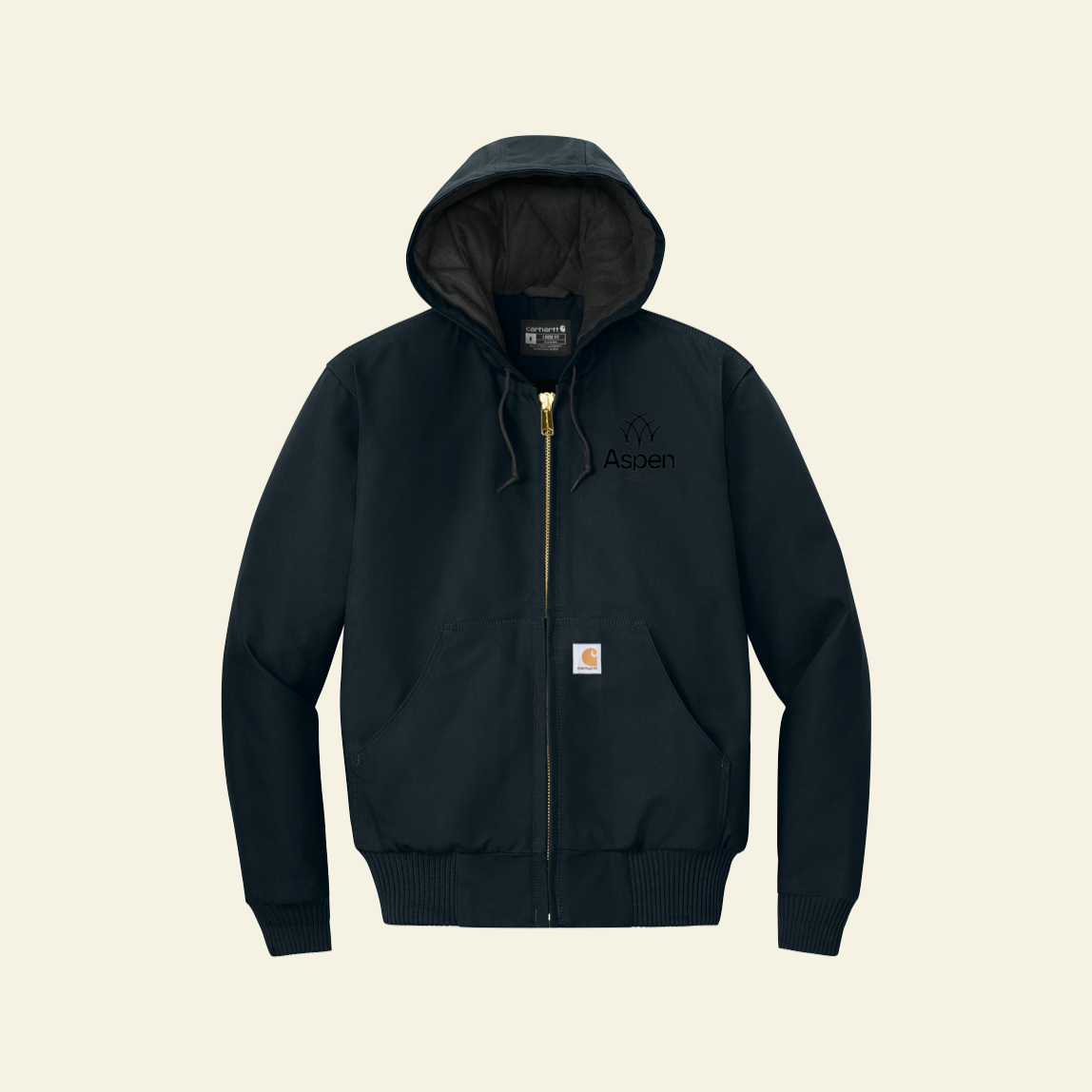 Aspen Group Carhartt® Quilted-Flannel-Lined Duck Active Jac