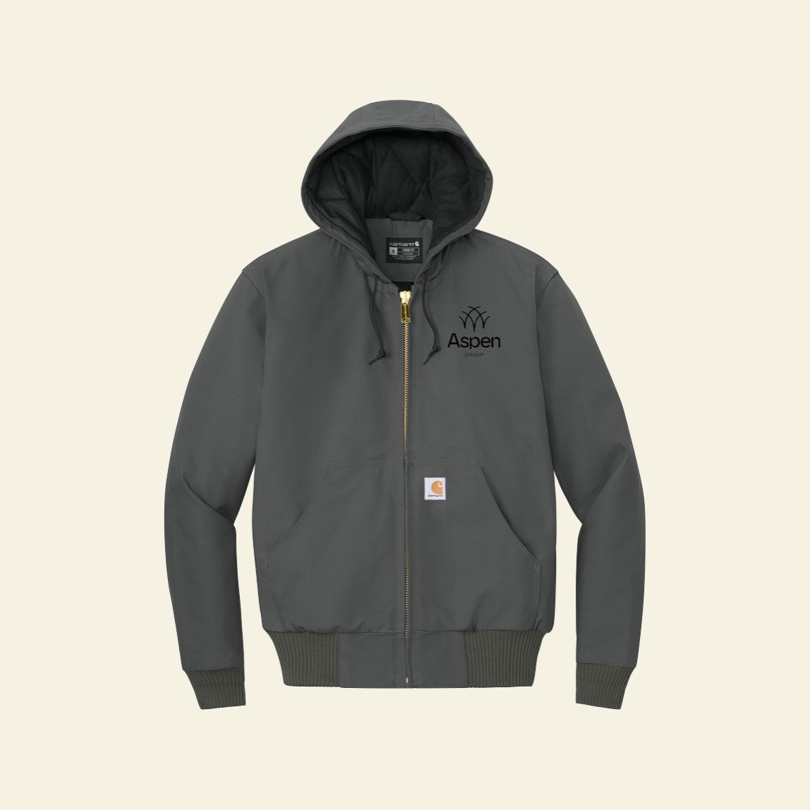Aspen Group Carhartt® Quilted-Flannel-Lined Duck Active Jac