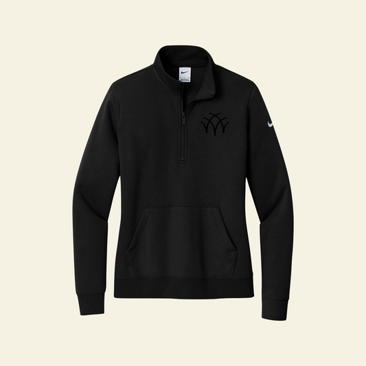 Aspen Group Nike Women's Club Fleece Sleeve Swoosh 1/2-Zip