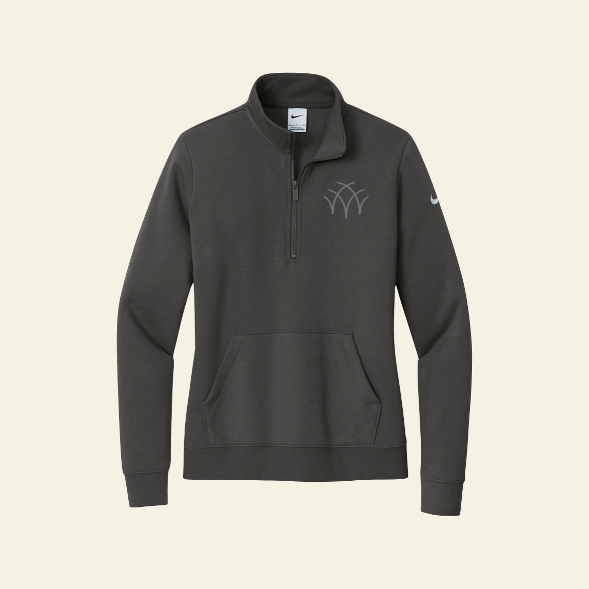 Aspen Group Nike Women's Club Fleece Sleeve Swoosh 1/2-Zip