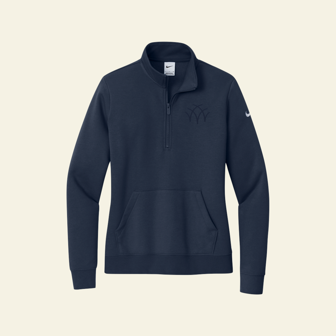 Aspen Group Nike Women's Club Fleece Sleeve Swoosh 1/2-Zip