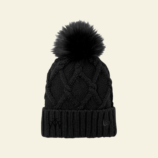 Aspen Group New Era ® Faux Fur Pom Beanie