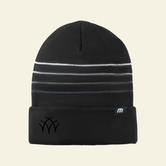 Aspen Group TravisMathew Striped Cuffed Beanie