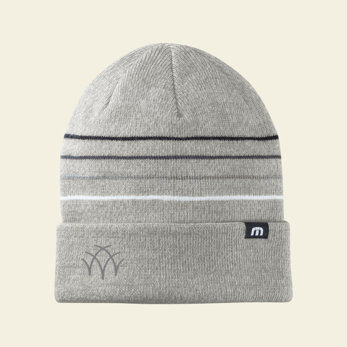 Aspen Group TravisMathew Striped Cuffed Beanie