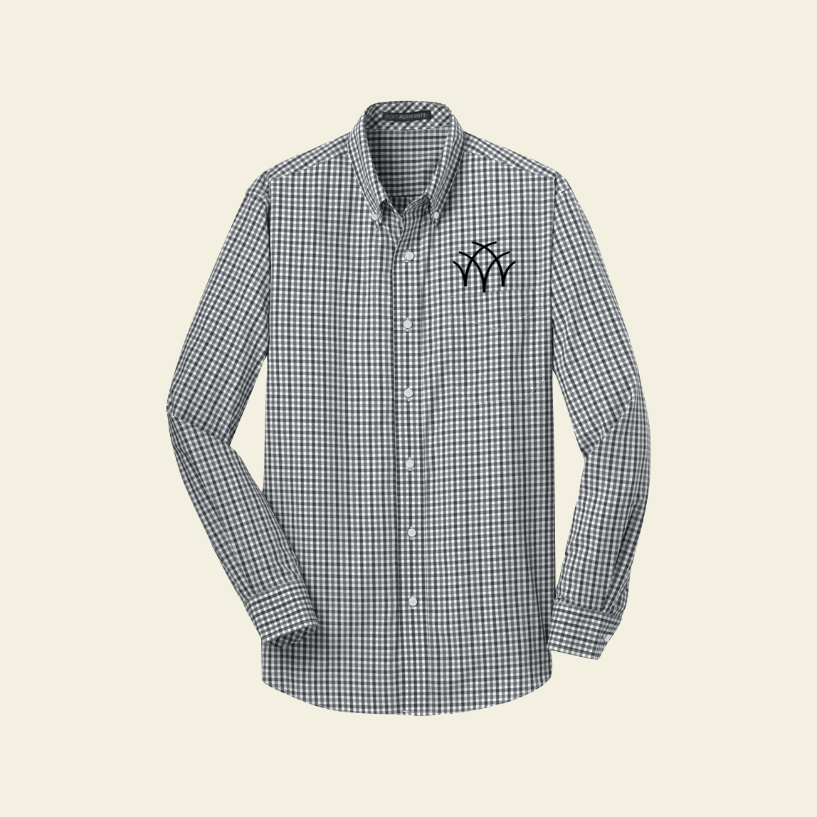 Aspen Group Port Authority® Long Sleeve Gingham Easy Care Shirt