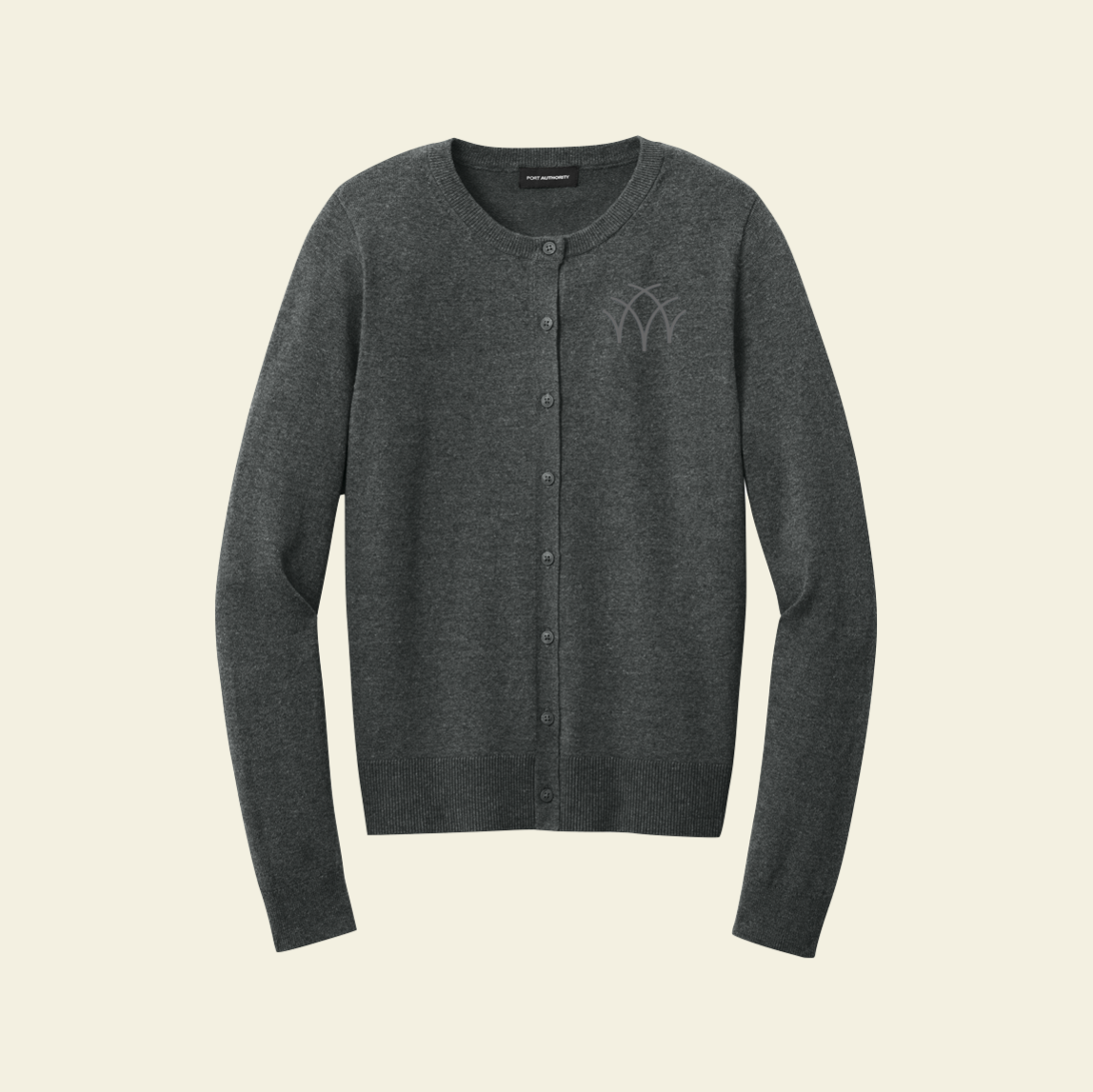 Aspen Group Port Authority® Women’s Easy Care Crewneck Cardigan Sweater