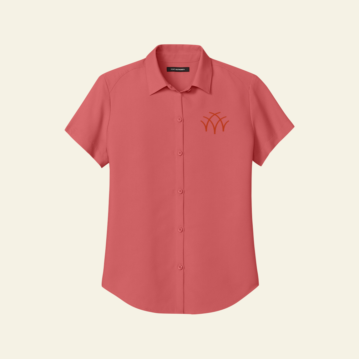 Aspen Group Port Authority® Women’s Short Sleeve UV Dockside Shirt