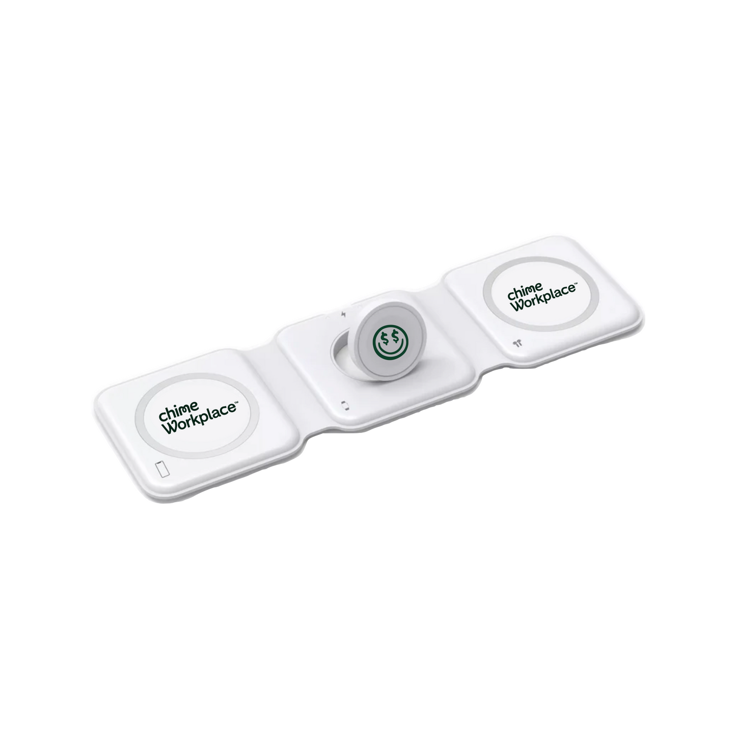 Chime Trio Pro 3-In-1 Travel Charger With Case