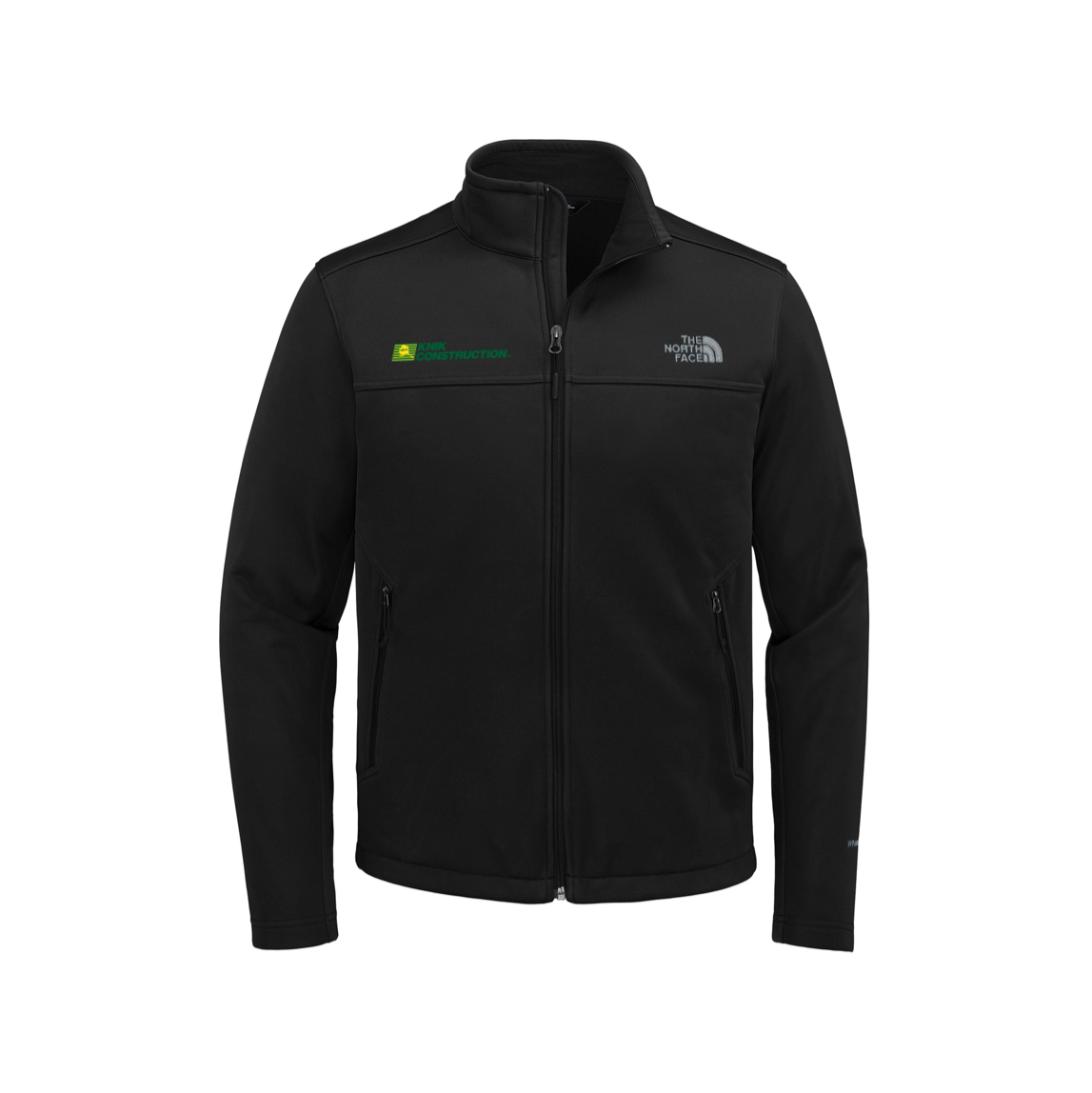 Knik Construction The North Face® Chest Logo Ridgewall Soft Shell Jacket