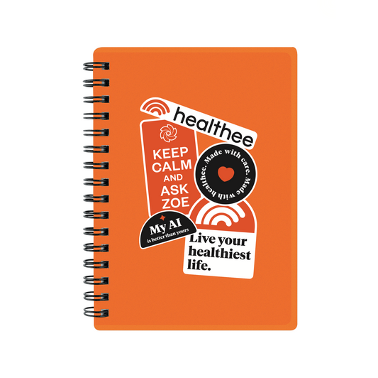 Healthee Mini Pocket-Buddy Notebook