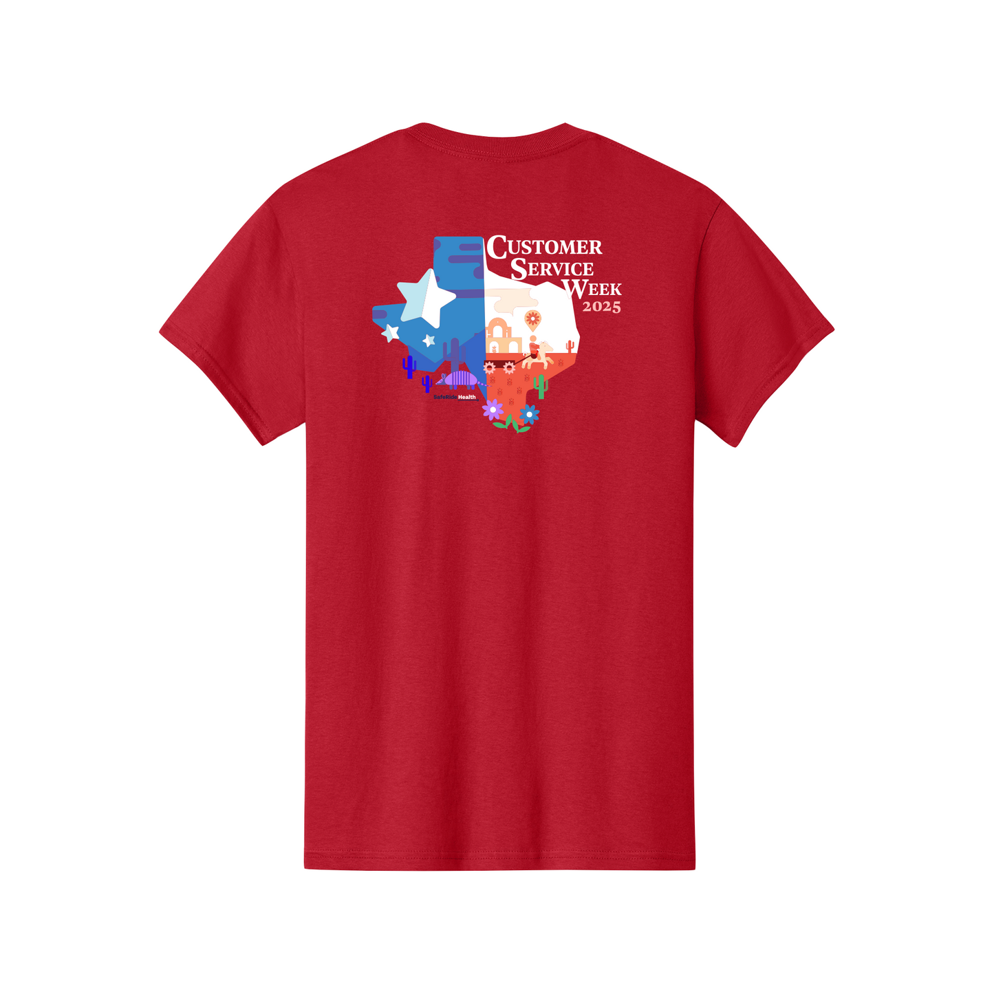SafeRide Health Customer Service Week T-shirt