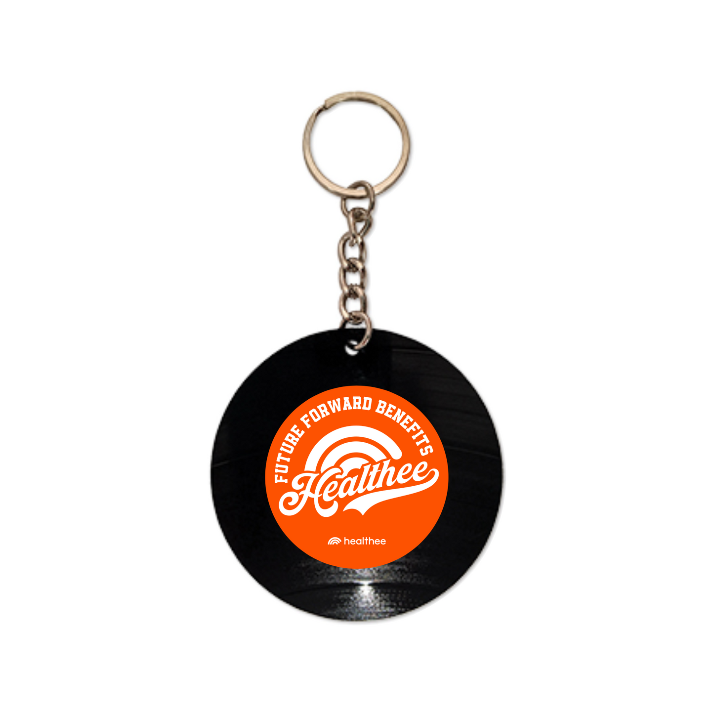 Healthee Vinyl Record Keychain