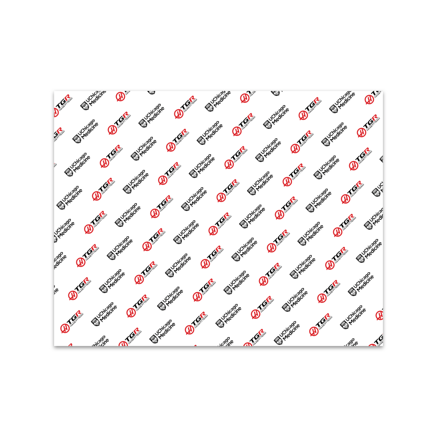 Knock Knock UChicago Medicine/TGR Team Tissue Paper