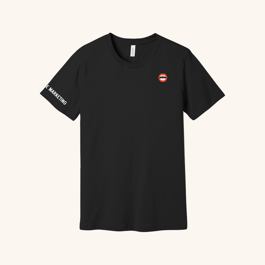 Bella+Canvas® Unisex Jersey Short Sleeve Black T-shirt