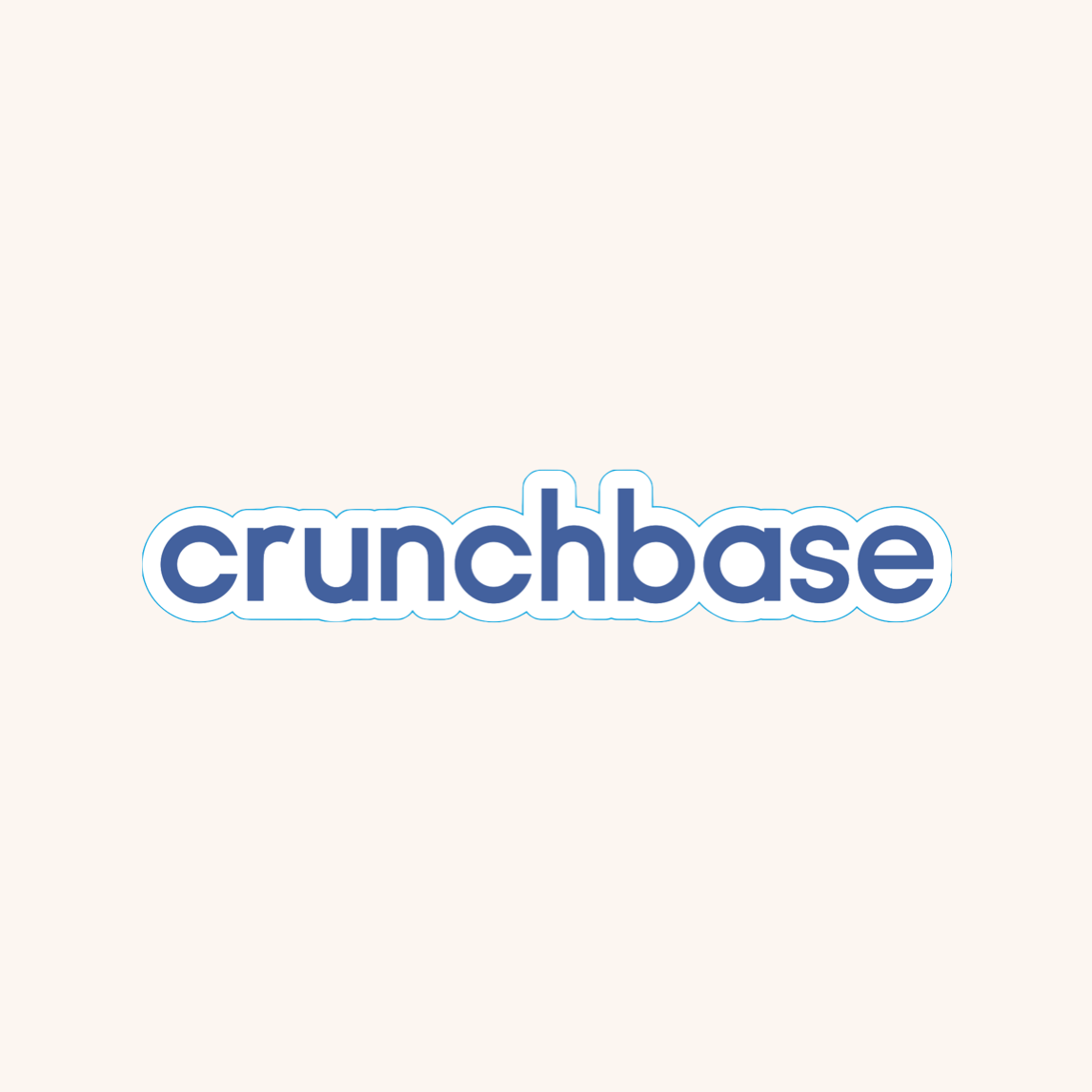 Crunchbase Logo Sticker