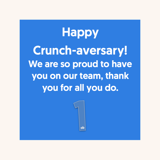 Crunchbase Anniversary Pin