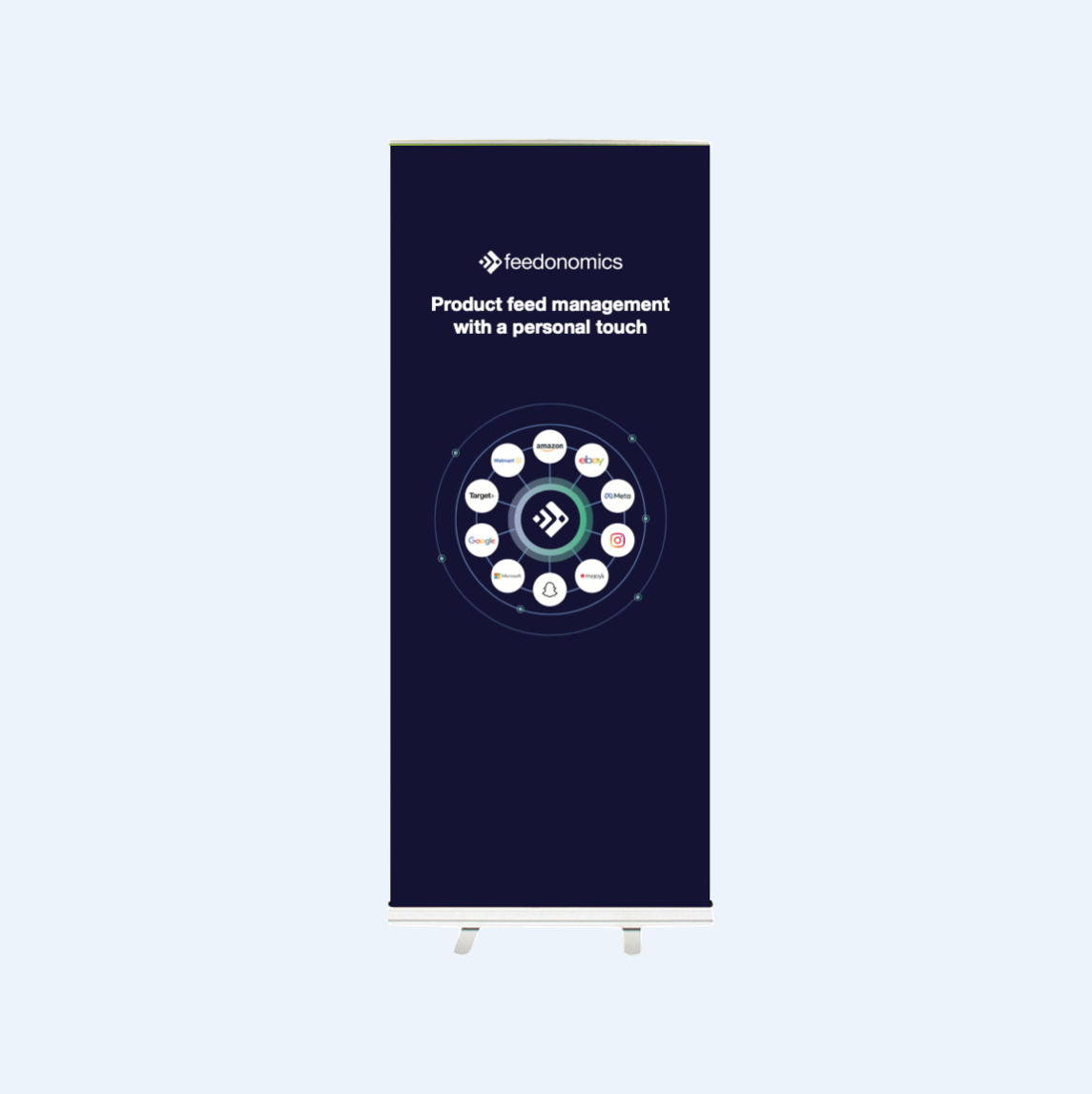 Feedonomics Retractable Banner