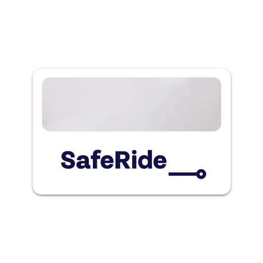 SafeRide Health Events Credit Card Size Magnifier