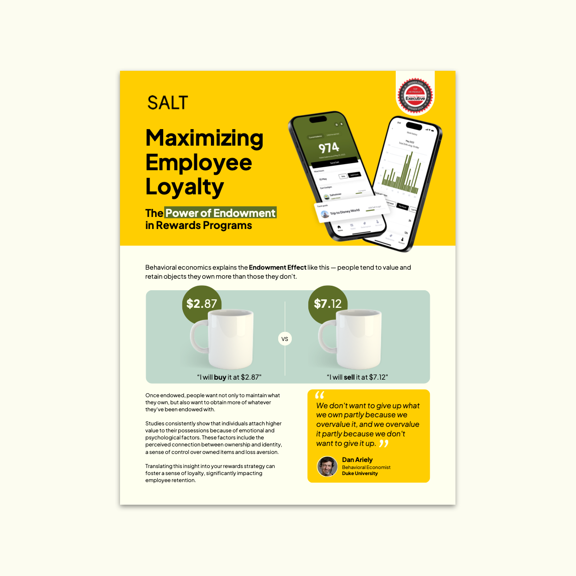 Salt Labs Flyer (Maximizing Employee Loyalty)