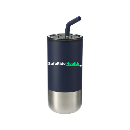 SafeRide Health Events Navy Tumbler