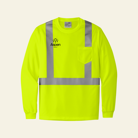 Aspen Group CornerStone® ANSI 107 Class 2 Mesh Long Sleeve Tee