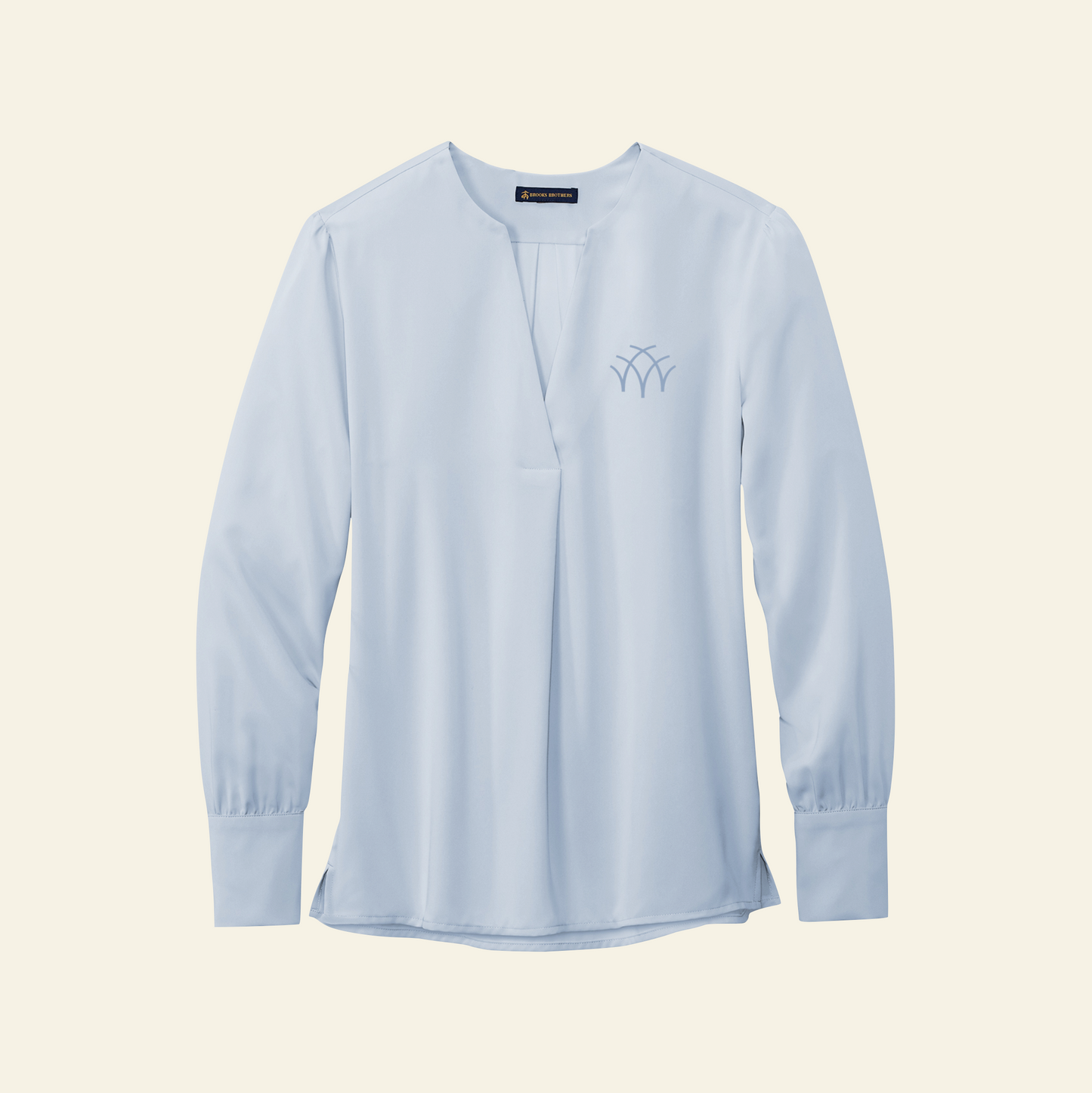 Aspen Group Brooks Brothers® Women’s Open-Neck Satin Blouse