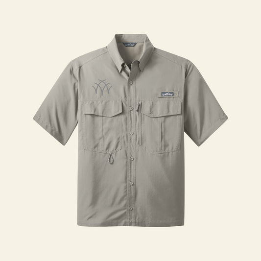 Aspen Group Eddie Bauer® Short Sleeve Performance Fishing Shirt