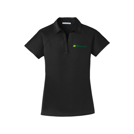 Knik Construction Port Authority® Women's Crossover Raglan Polo