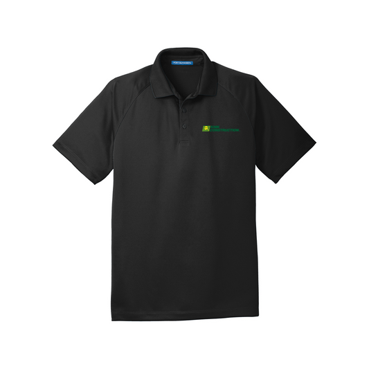 Knik Construction Port Authority® Crossover Raglan Polo
