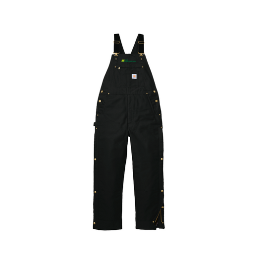 Knik Construction Carhartt® Firm Duck Insulated Bib Overalls