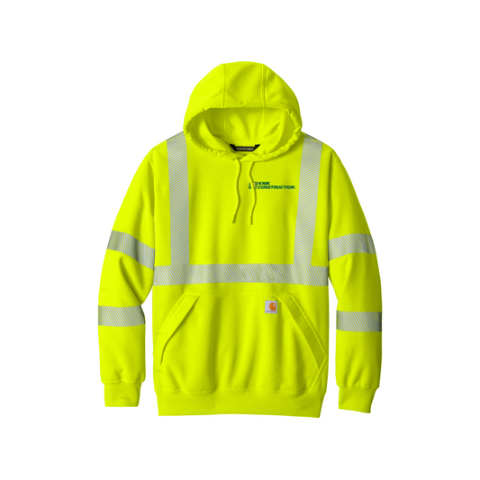 Knik Construction Carhartt® ANSI 107 Class 3 Hooded Sweatshirt