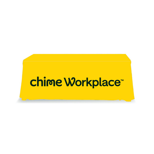 Chime 6' Yellow Loose Table Cover