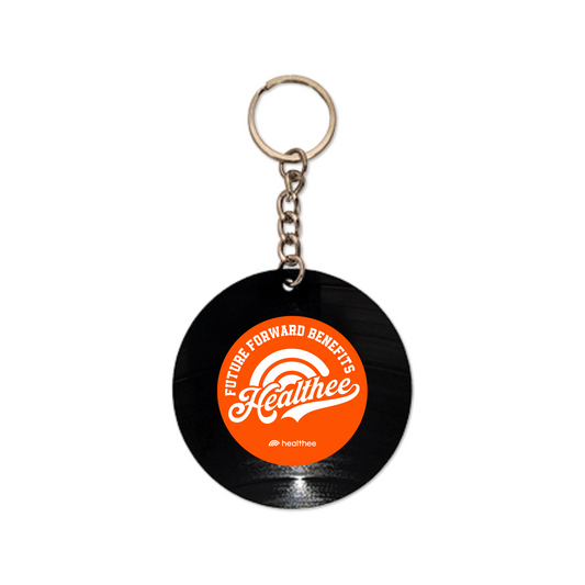 Healthee Vinyl Record Keychain