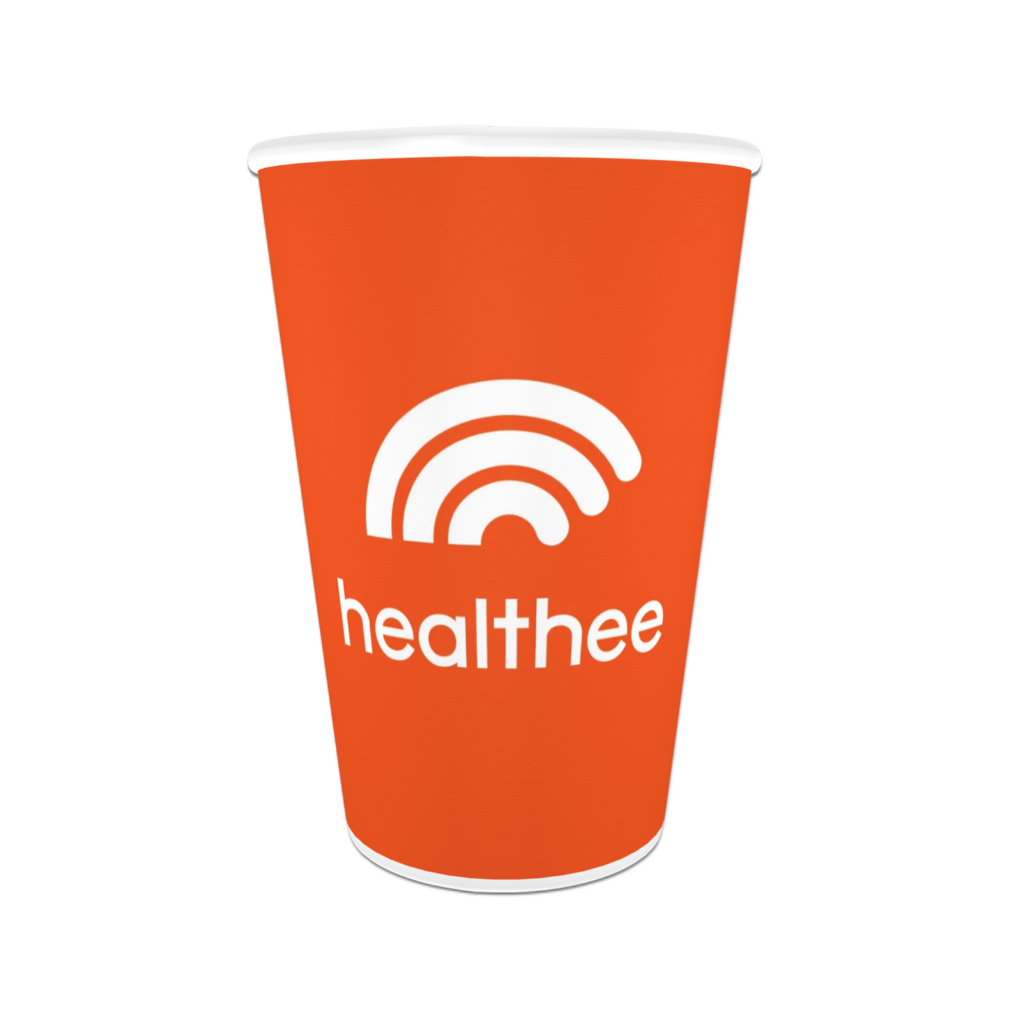 Healthee 12 oz Paper Cup and Lid