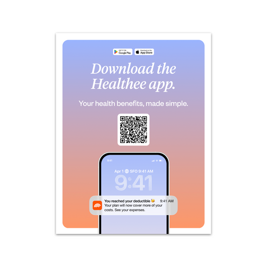 Healthee Download the Healthee App Magnet