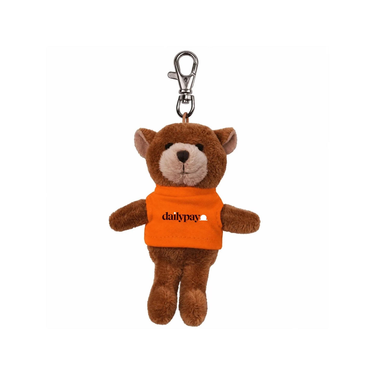 DailyPay Client Success Chelsea Teddy Bear Wild Bunch Key Tag